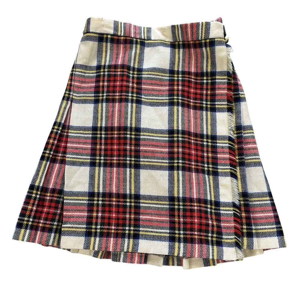 Clan Royal Stewart Tartan Kilt for Kids, 80% Acrylic 20% WoolTartan Sz 9-10 Yr